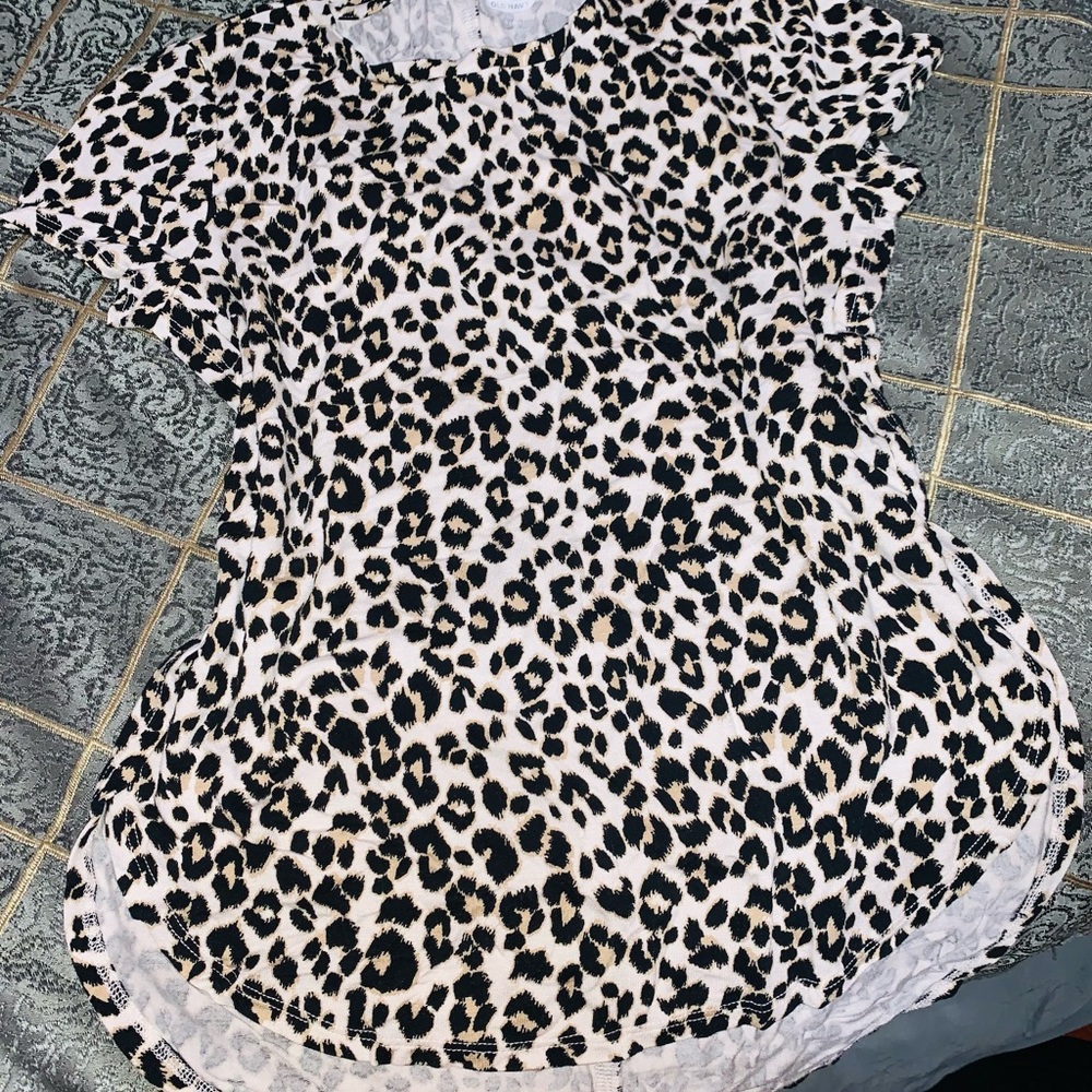 Cute little cheetah print top